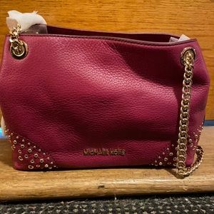 New Michael Kors Mulberry Messenger Bag